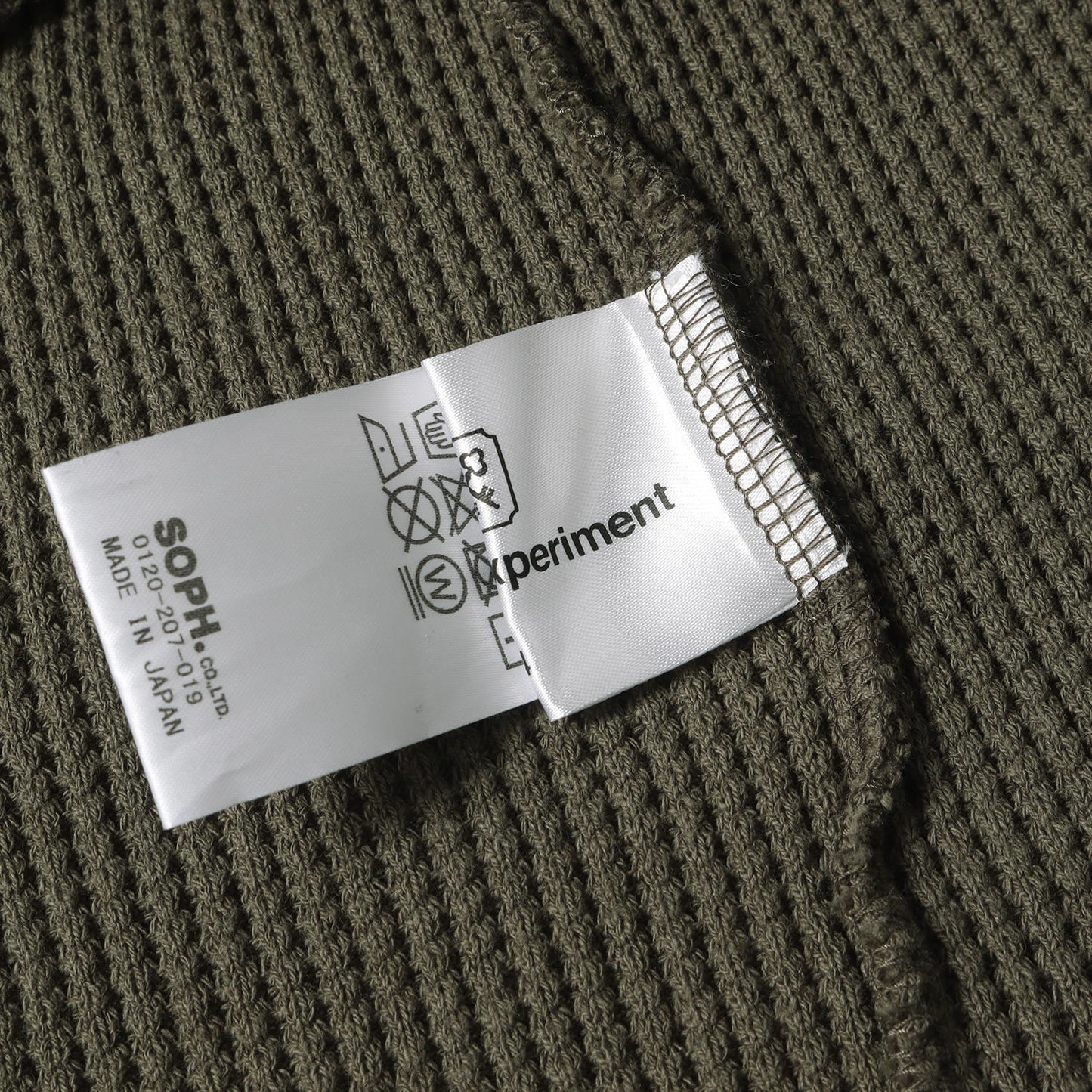 24SS ワッフル バギー ロングスリーブ Tシャツ(UEAFA WAFFLE L/S BAGGY TEE)