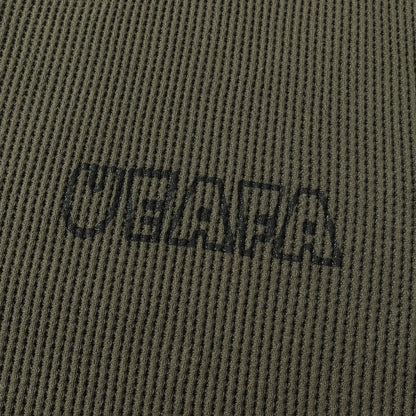 24SS ワッフル バギー ロングスリーブ Tシャツ(UEAFA WAFFLE L/S BAGGY TEE)