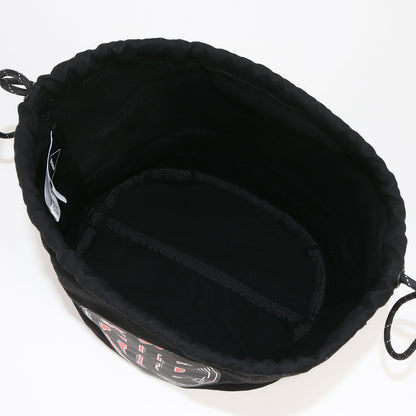 22AW 初売りアイテム ×SNEAKERWOLF 江戸文字 ポーチ / 巾着バッグ(DRAWSTRING BAG)
