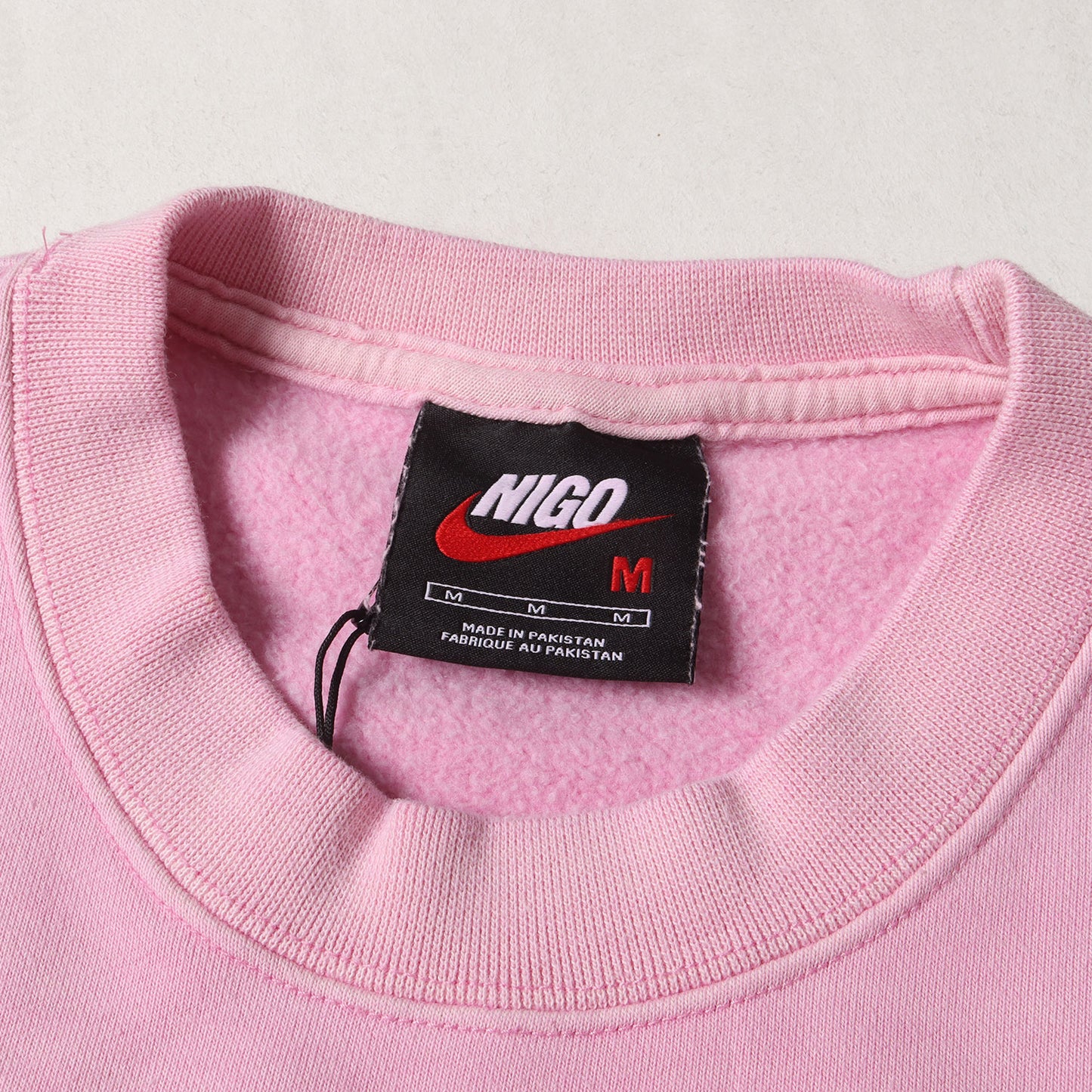 24AW ×NIGO スウッシュロゴ 後染め スウェット(AS NRG Crew Fleece)