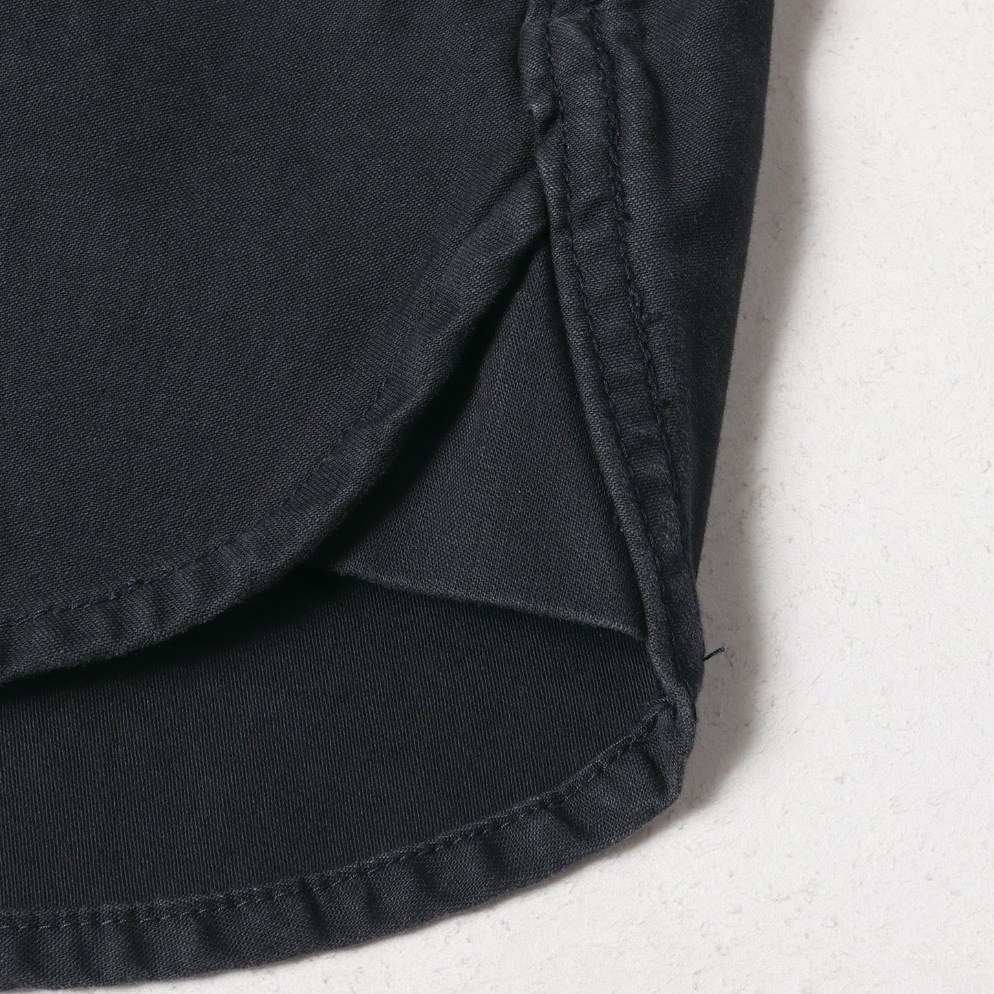 23AW バックサテン ミリタリーシャツ(L/S MILITARY SHIRT)