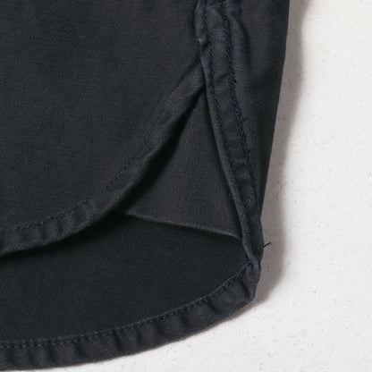 23AW バックサテン ミリタリーシャツ(L/S MILITARY SHIRT)