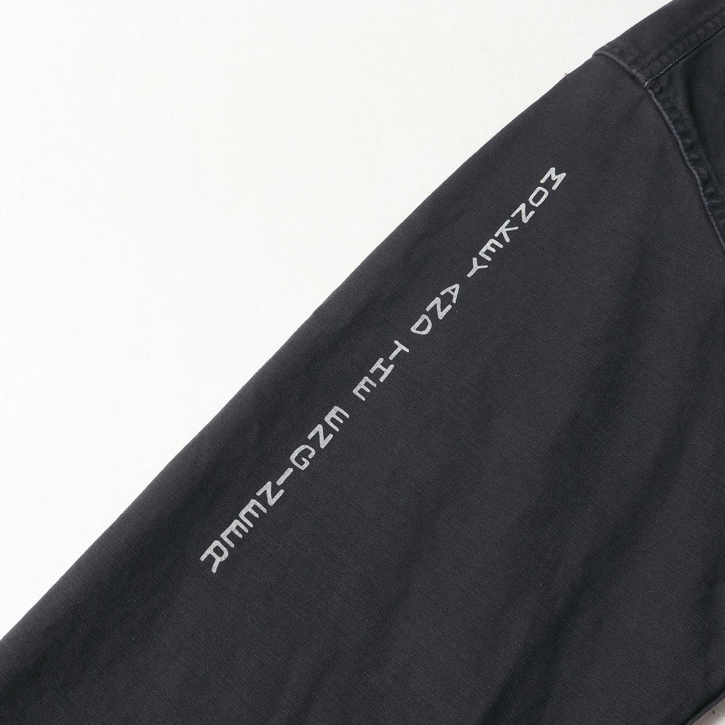 23AW バックサテン ミリタリーシャツ(L/S MILITARY SHIRT)