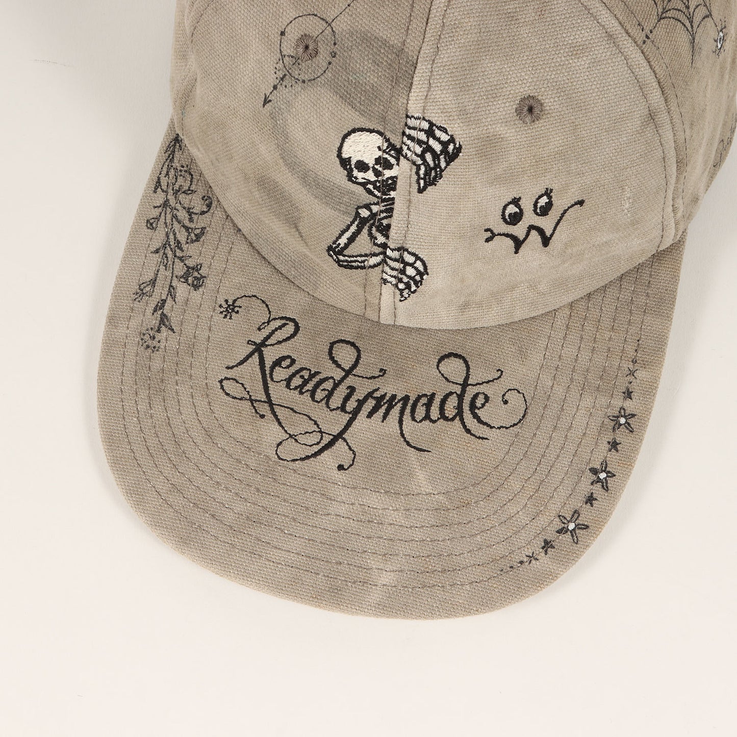 ×Dr.Woo U.S.ARMY ヴィンテージ リメイク ベースボールキャップ(Cap)