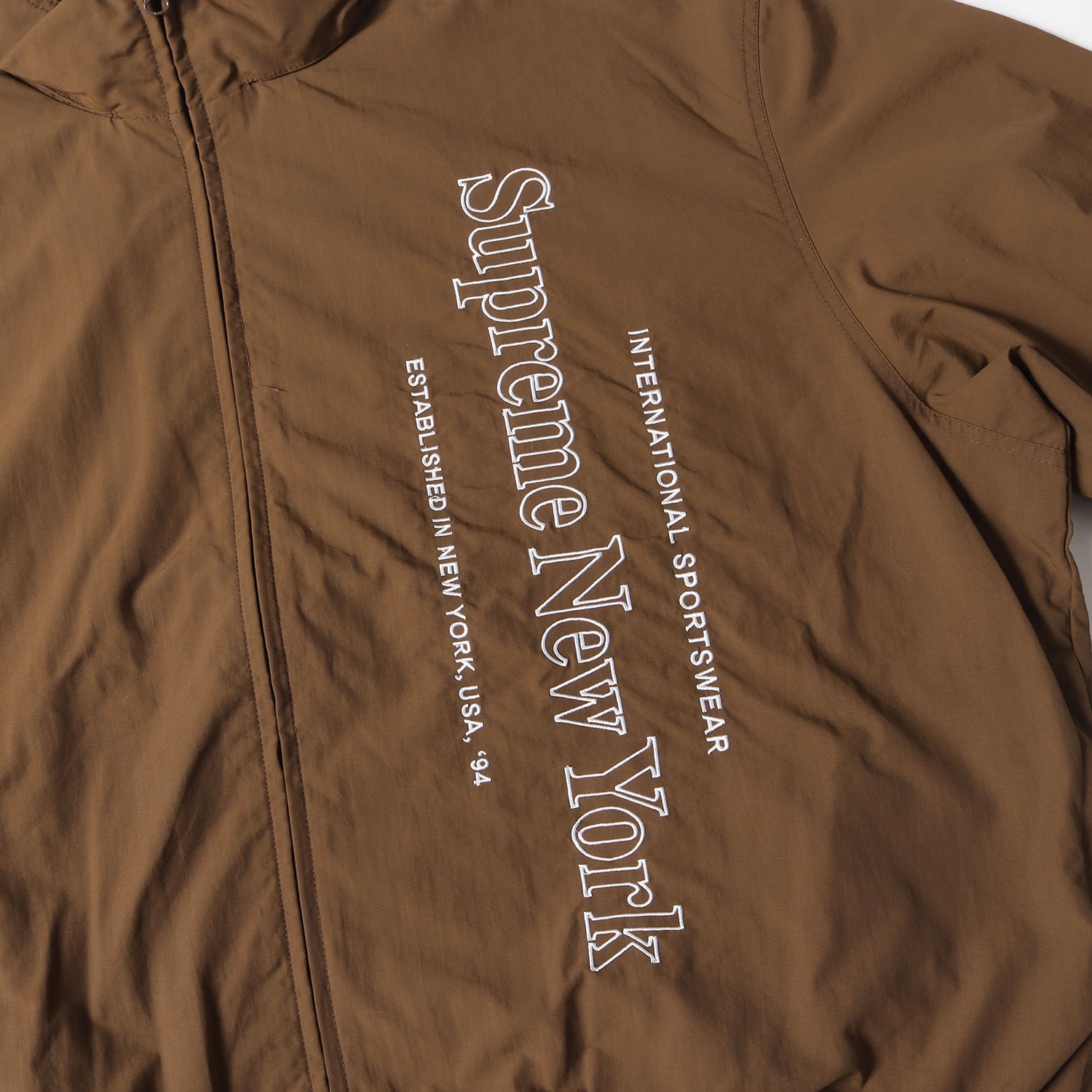 Supreme (シュプリーム) 20AW サイドロゴ刺繍 トラックジャケット(Side 