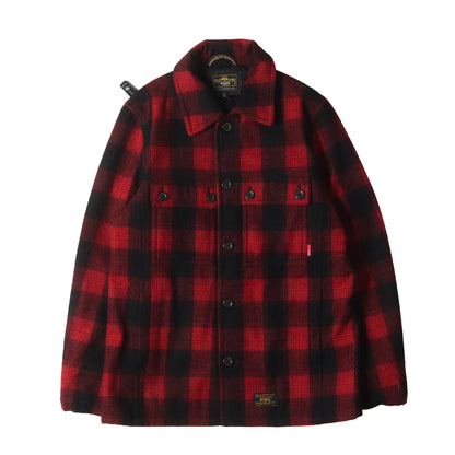 WTAPS (ダブルタップス) オンブレチェック ウール CPO ジャケット(CPO  