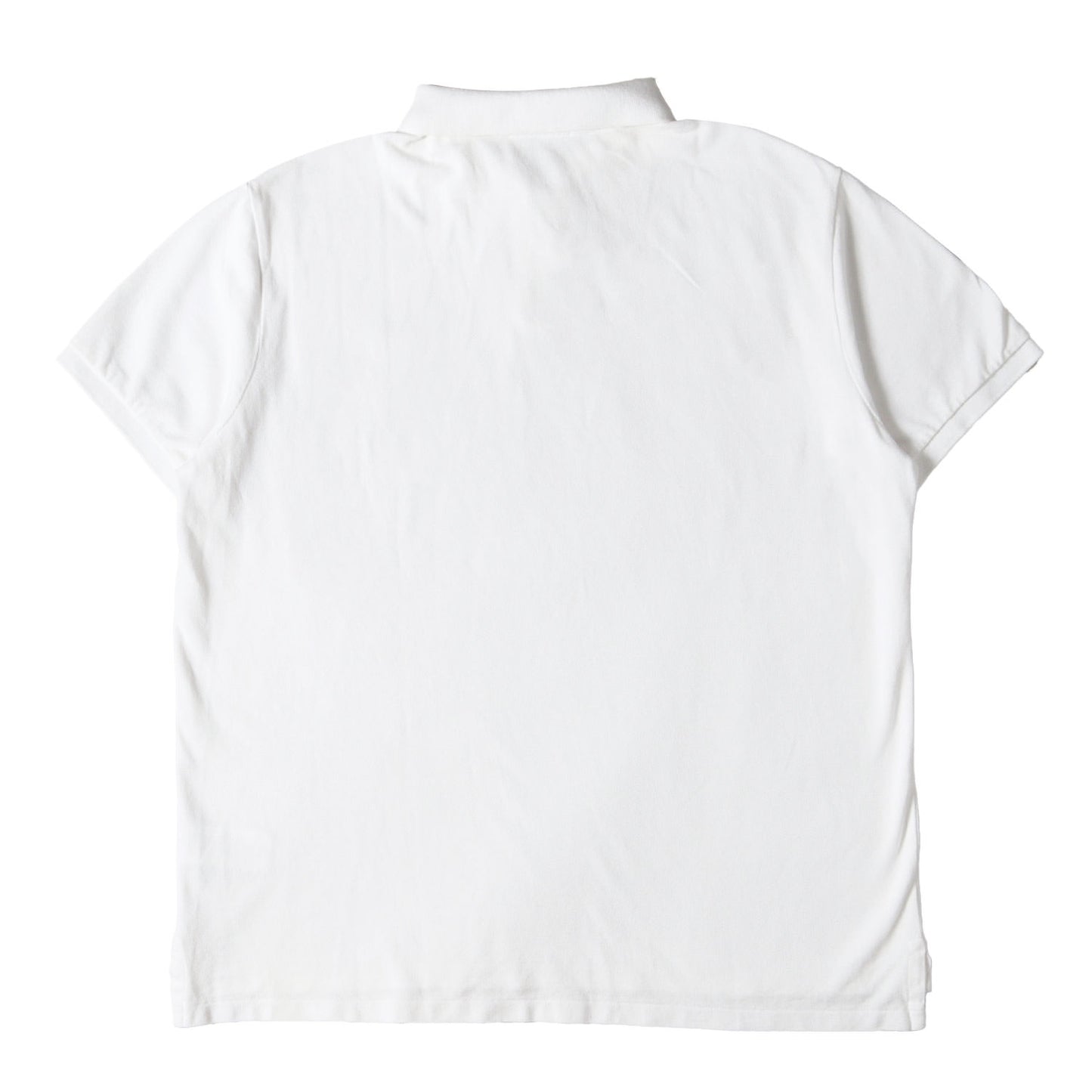 [現行タグ] 24SS ワンポイント刺繍 鹿の子 ポロシャツ(CUSTOM SLIM FIT)