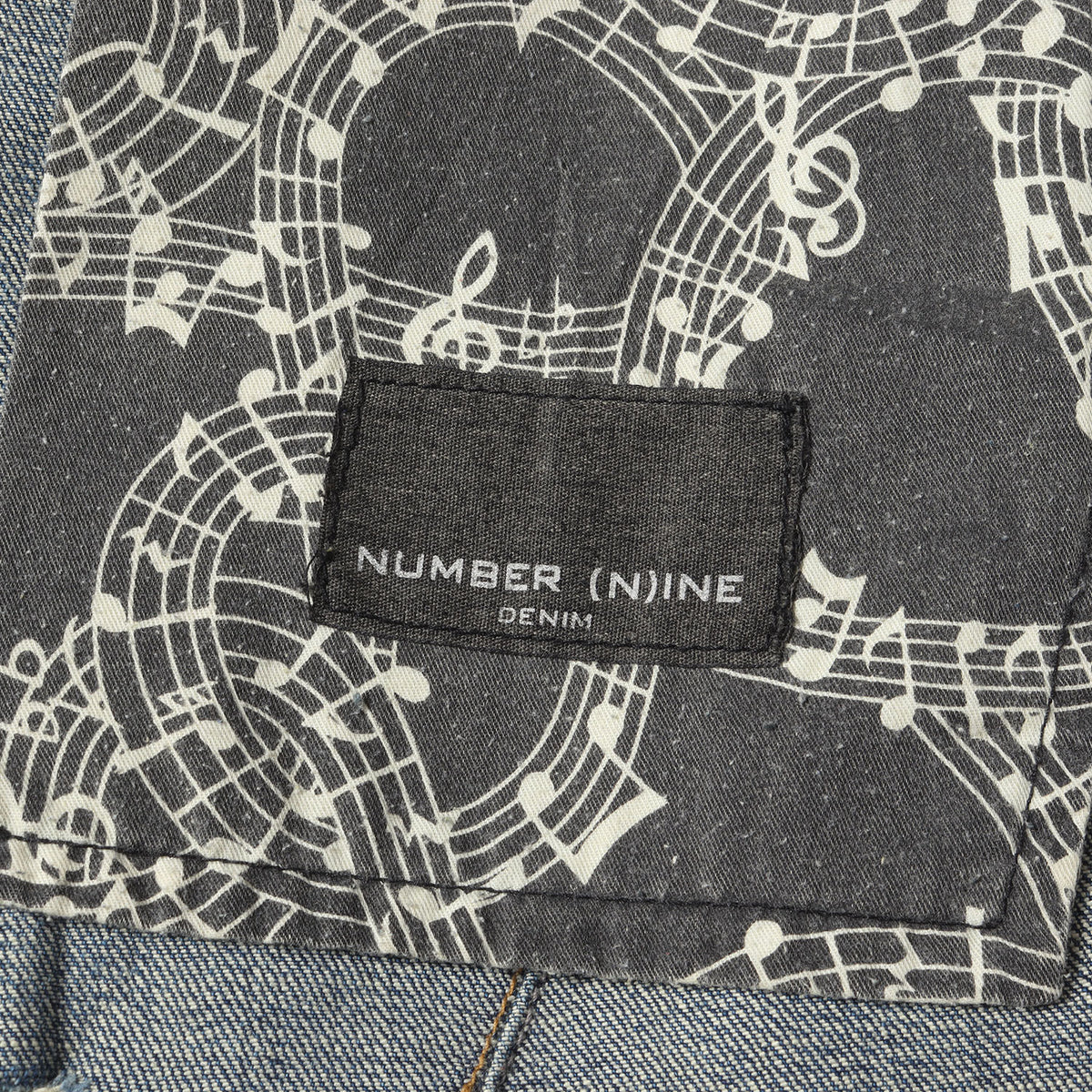 NUMBER (N)INE (ナンバーナイン) ダメージリペア加工 ストレッチ 