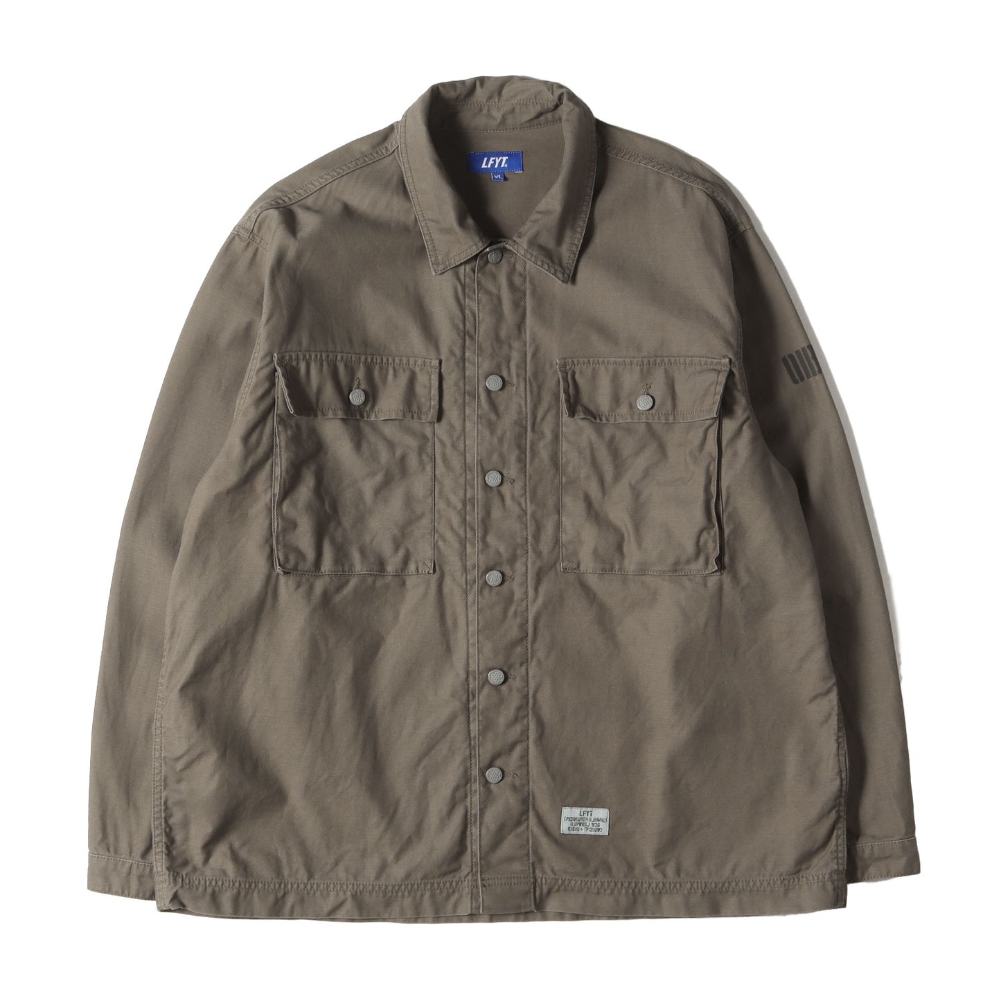 21AW ミリタリー ユーティリティー シャツ(MILITARY CODE FLIGHT UTILITY SHIRT)
