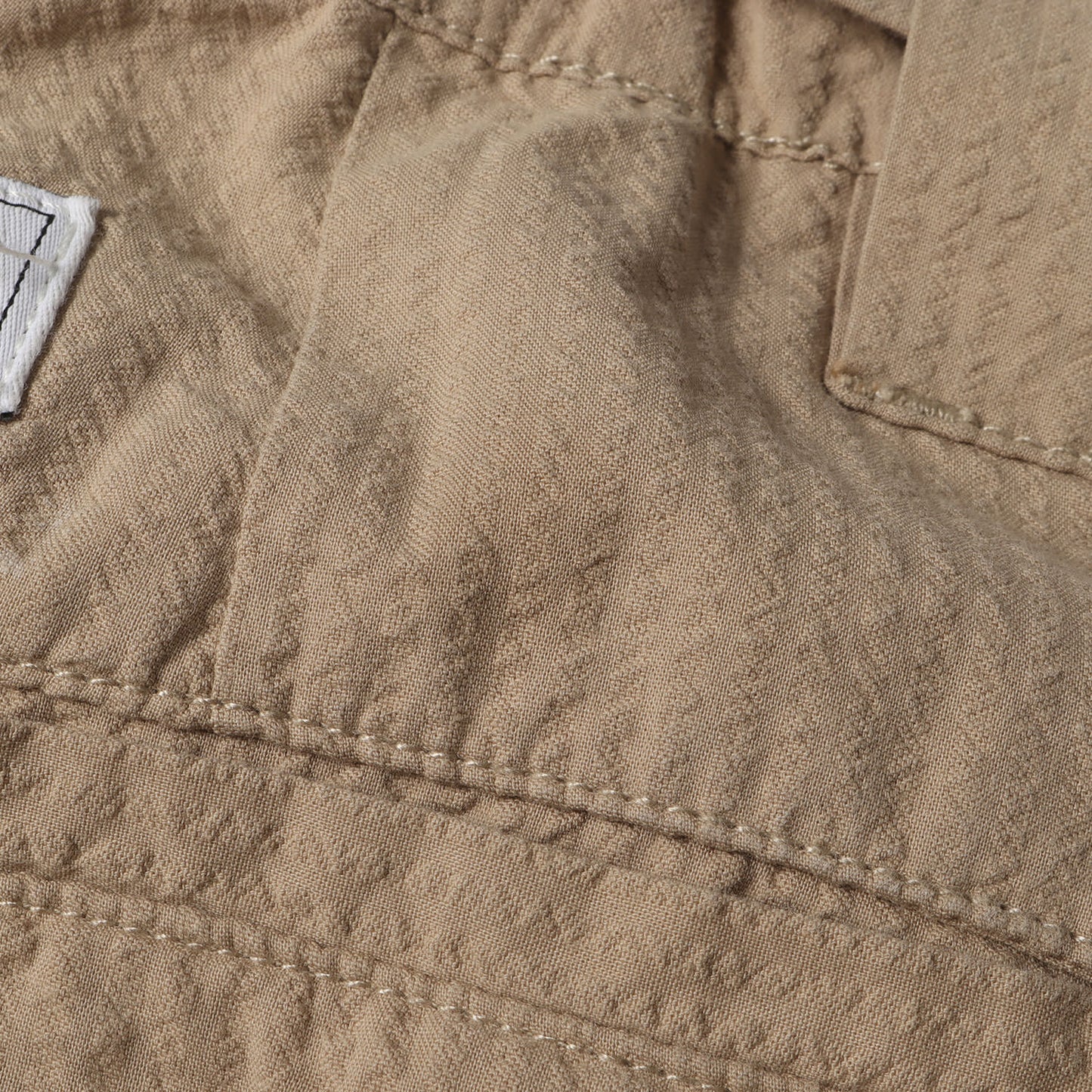 20SS シアサッカー バギー イージーパンツ / スラックス(SUCKER BAGGY SLACKS)