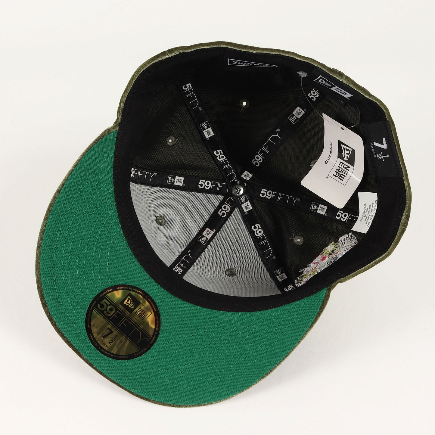 22AW ×NEW ERA ベロア BOXロゴ ベースボールキャップ(Velour Box Logo)