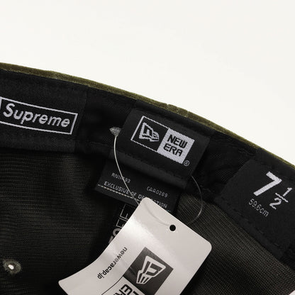 22AW ×NEW ERA ベロア BOXロゴ ベースボールキャップ(Velour Box Logo)