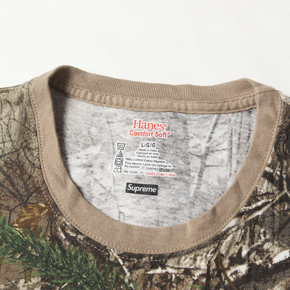 ×Hanes リアルツリーカモ Tシャツ(Realtree Tagless Tees)