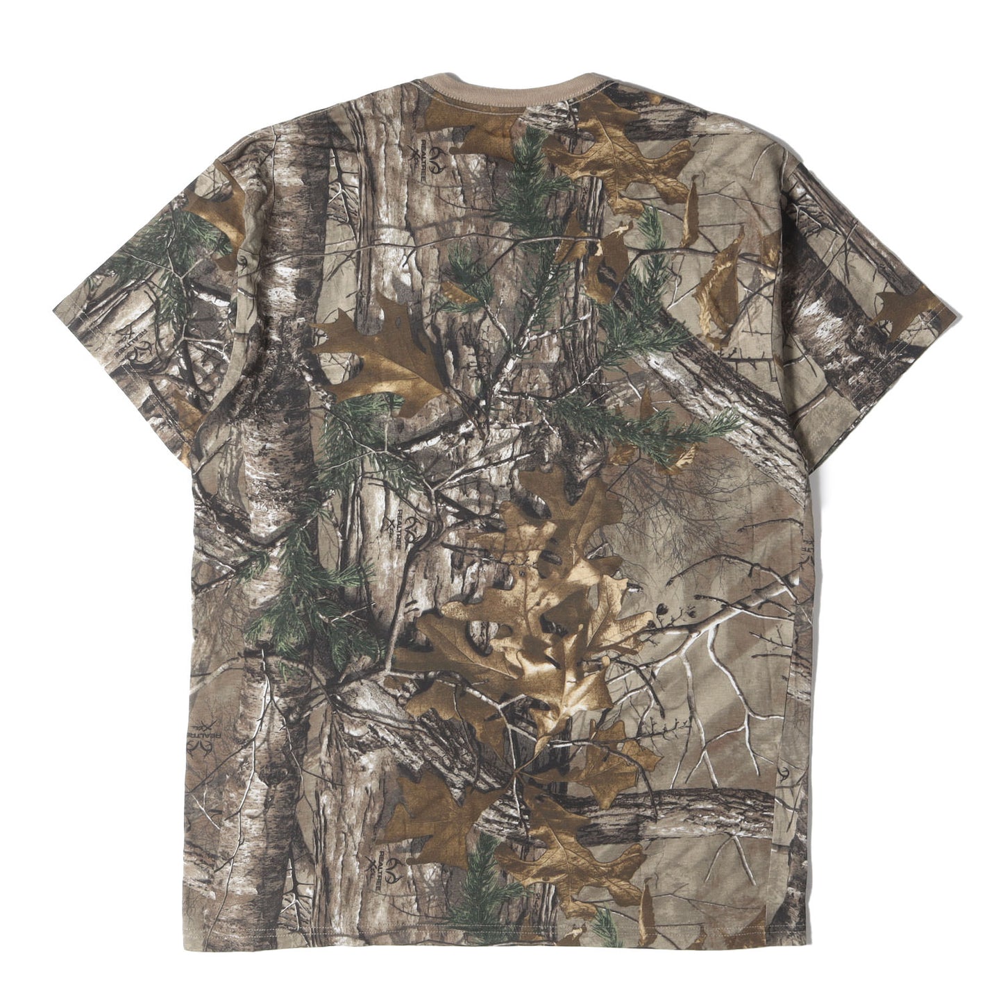 ×Hanes リアルツリーカモ Tシャツ(Realtree Tagless Tees)
