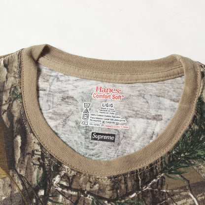 ×Hanes リアルツリーカモ Tシャツ(Realtree Tagless Tees)
