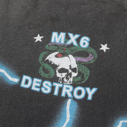 24AW ヴィンテージ加工 オーバーサイズ メデューサ Tシャツ(MEDUSA SS TEE)