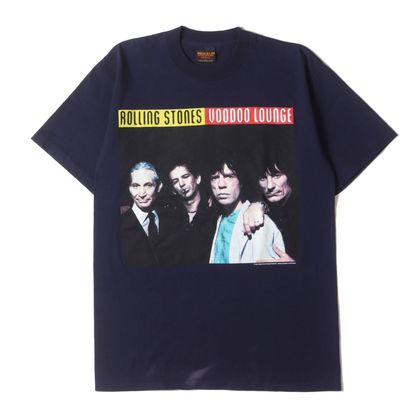 90s The Rolling Stones Voodoo Lounge TOUR 94/95 Tシャツ(BROCKUMボディ / USA製)