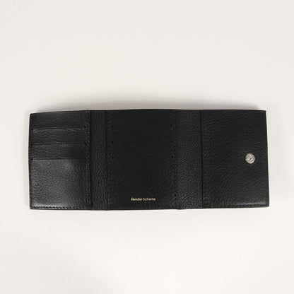 三つ折り レザー コンパクト ウォレッチ / 財布(trifold wallet)