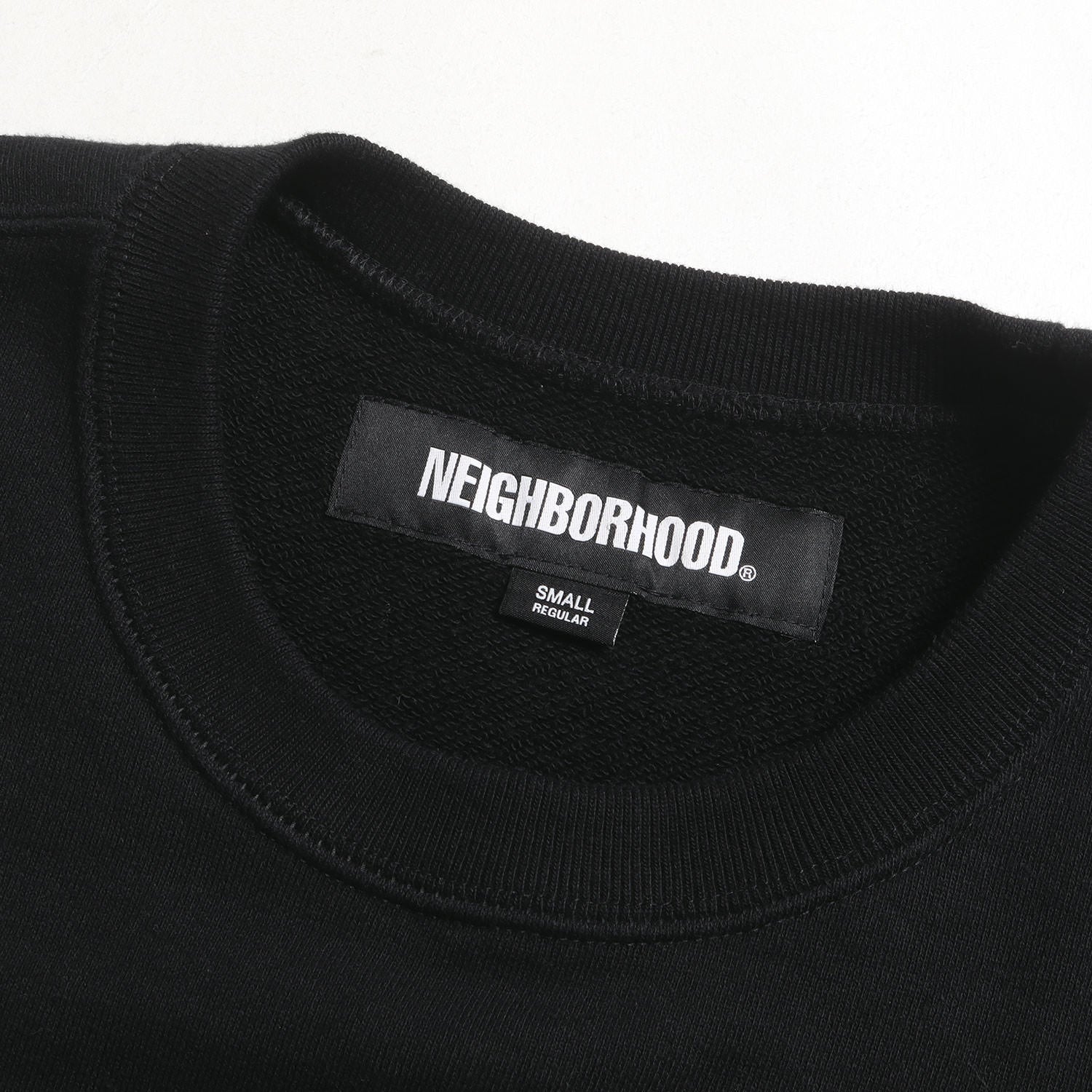 NEIGHBORHOOD (ネイバーフッド) 23AW ブランドロゴ クルーネック 