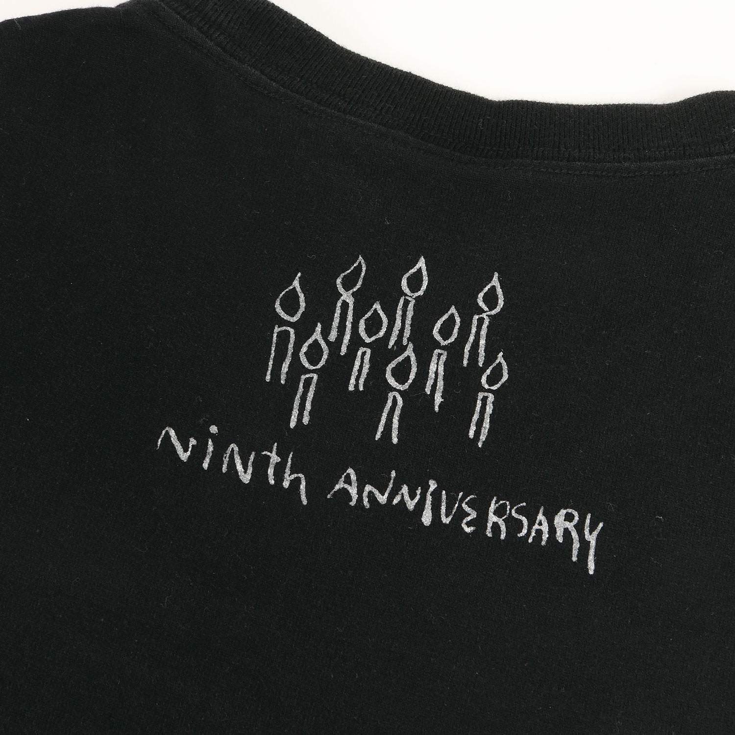 ナンバーナイン NUMBER (N)ine 9周年記念 限定 Tシャツ 半袖 ナンバーナイン NUMBER (N)ine 9周年記念 限定 Tシャツ 半袖