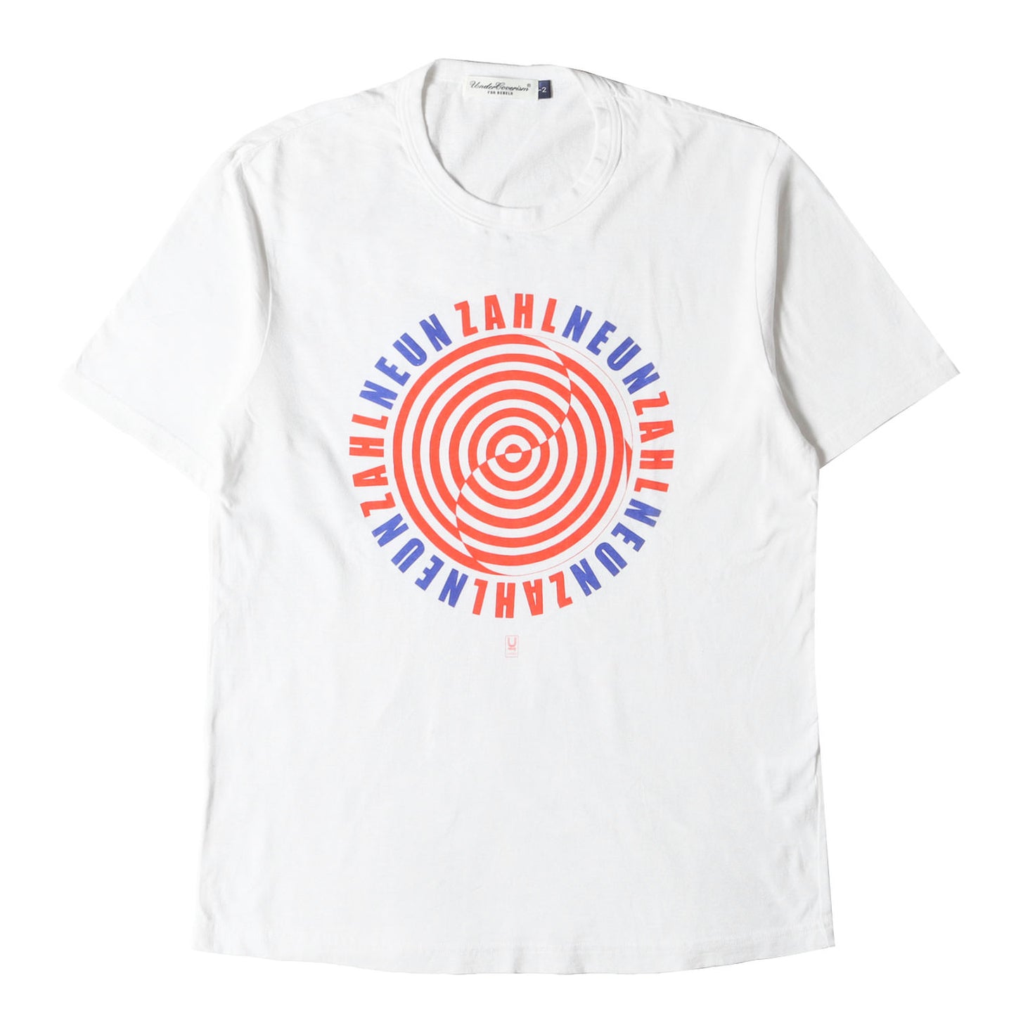 06SS T期 Neun Zahl Spiral グラフィック Tシャツ
