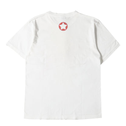 90s ドッグ イラスト Tシャツ(anvilボディ)