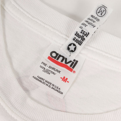 90s ドッグ イラスト Tシャツ(anvilボディ)