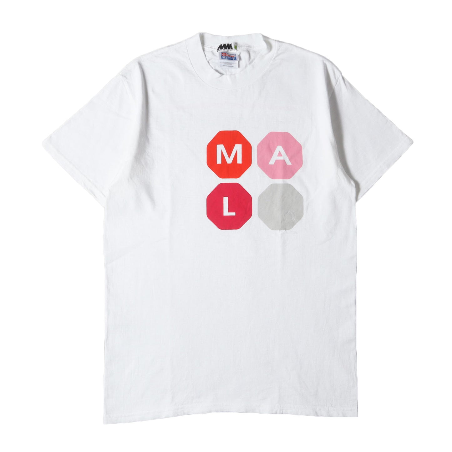 90s ブランドロゴプリント Tシャツ(Hanesボディ)
