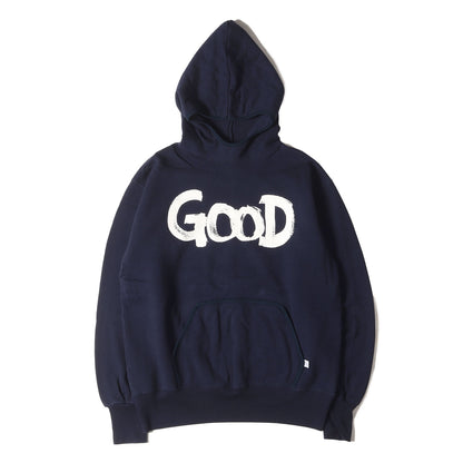 00s GOODロゴ ベンチレーション スウェット パーカー