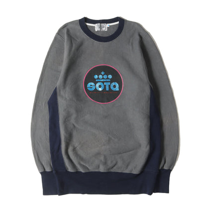 90s 初期モデル ラメロゴリバースウィーブ スウェット