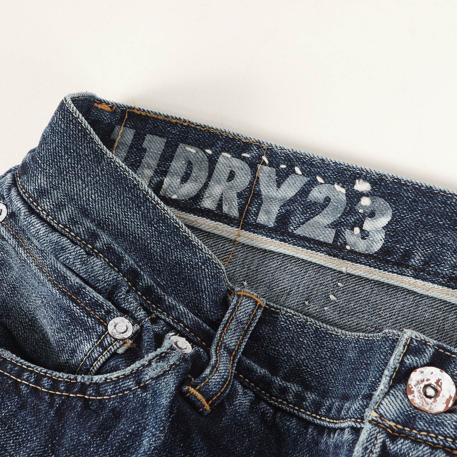 visvim (ビズビム) 24SS ヴィンテージ加工 デニムパンツ(SOCIAL