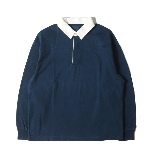 visvim (ビズビム) 24AW 天然染色加工 ラガーシャツ(LARKHAM L/S 