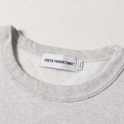 24SS オーバーサイズ ポケット付き スウェット(Open End Yarn Plain Sweat Crew)