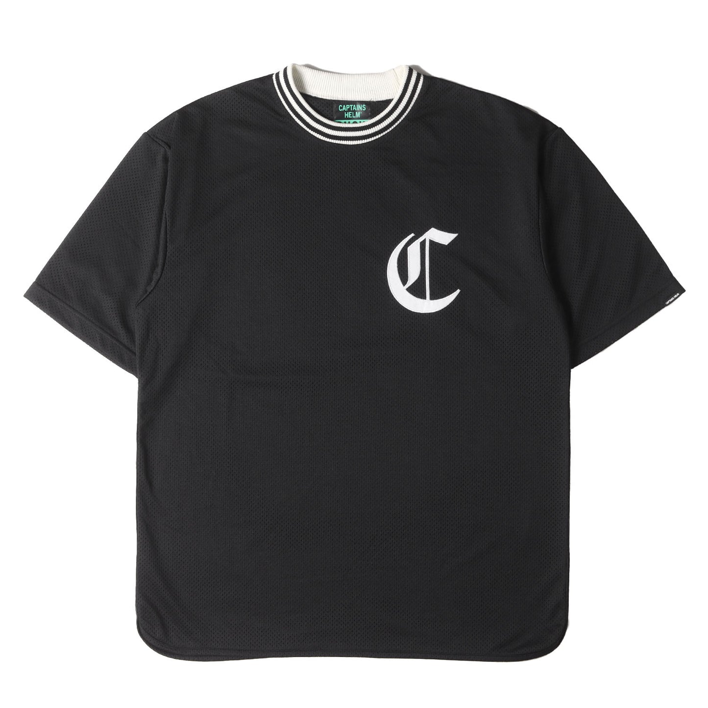 24AW ダブルメッシュジャージ リブライン Tシャツ(RIB LINE W-MESH TEE)
