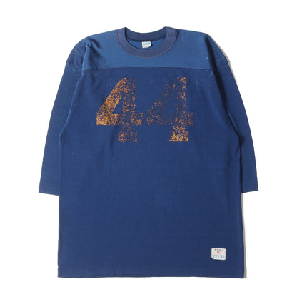 [雰囲気抜群 ビッグサイズ] 70s バータグ 7分袖 ジャージー フットボール Tシャツ