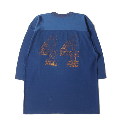 [雰囲気抜群 ビッグサイズ] 70s バータグ 7分袖 ジャージー フットボール Tシャツ