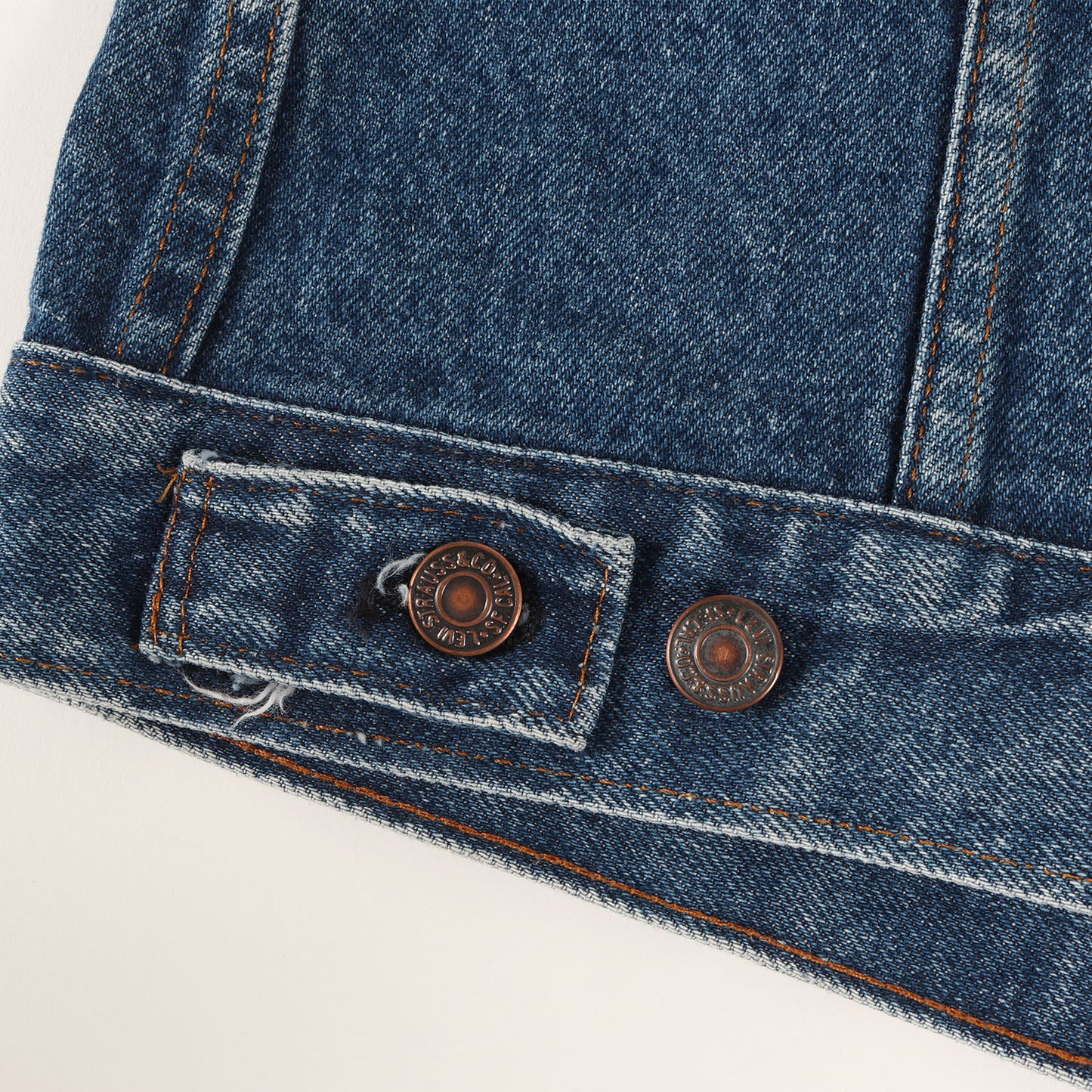 70s 71205 4th デニムジャケット / Gジャン(ビッグサイズ)