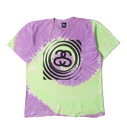 タイダイ染め SSリンク クルーネック Tシャツ