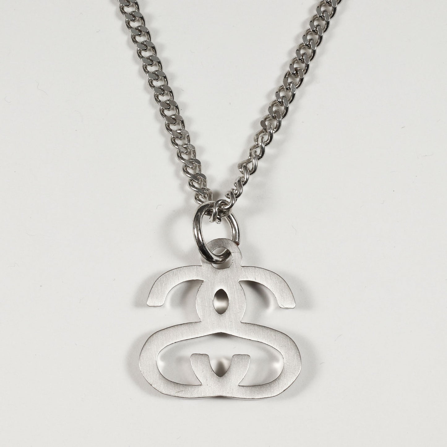SSリンクロゴトップ チェーンネックレス (DOUBLE S NECKLACE)