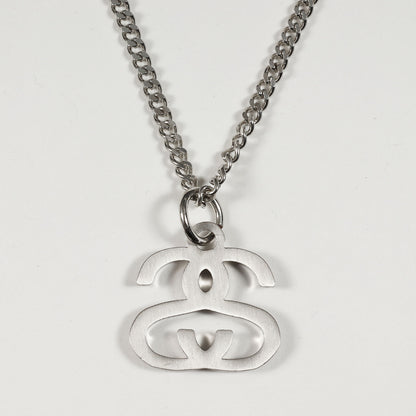 SSリンクロゴトップ チェーンネックレス (DOUBLE S NECKLACE)