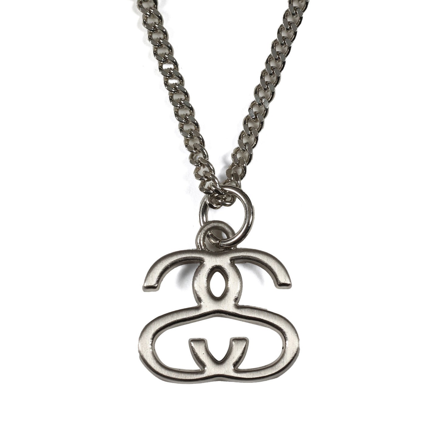 SSリンクロゴトップ チェーンネックレス (DOUBLE S NECKLACE)