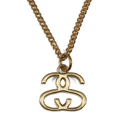 SSリンクロゴトップ チェーンネックレス (DOUBLE S NECKLACE)