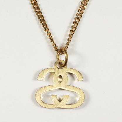 SSリンクロゴトップ チェーンネックレス (DOUBLE S NECKLACE)