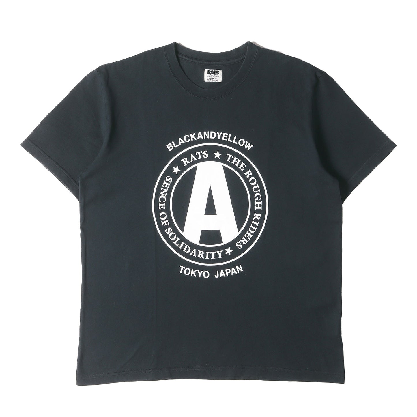 グラフィックプリント クルーネック Tシャツ