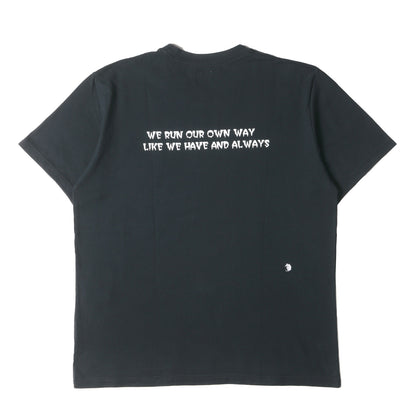 グラフィックプリント クルーネック Tシャツ