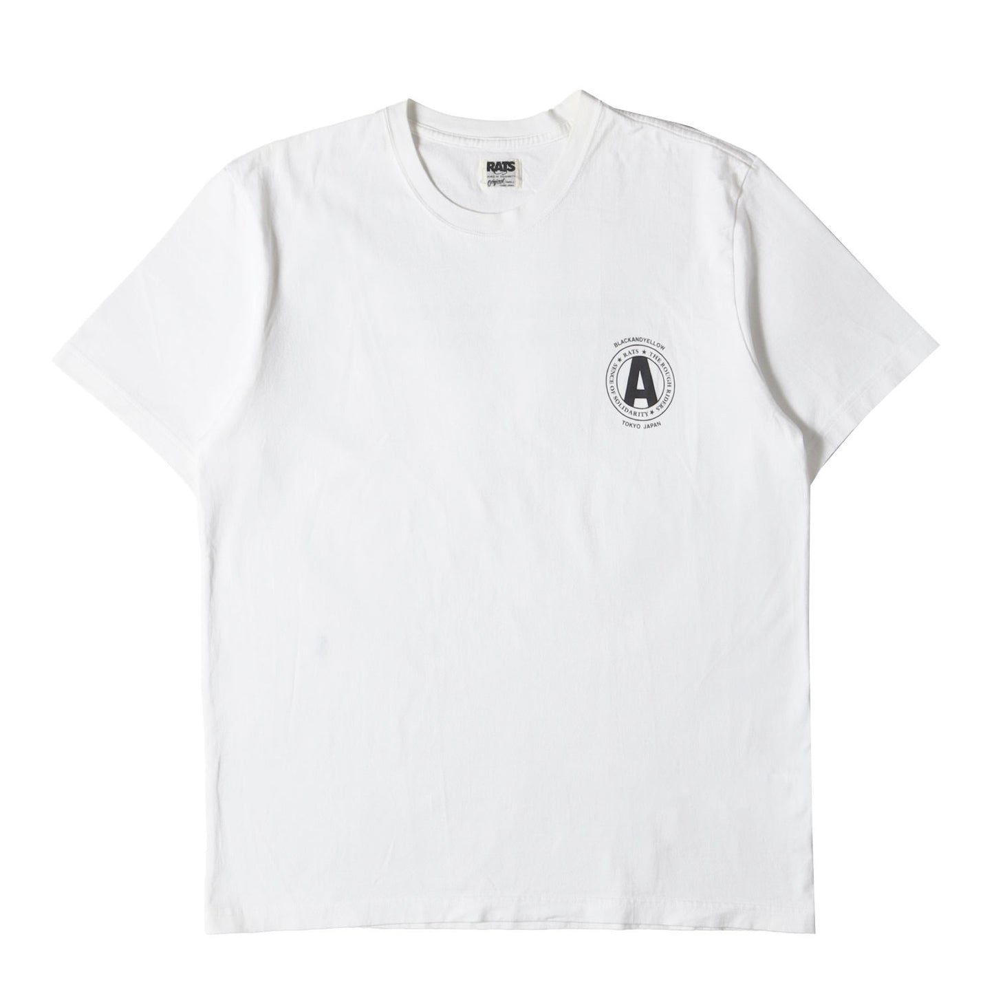 グラフィックプリント クルーネック Tシャツ