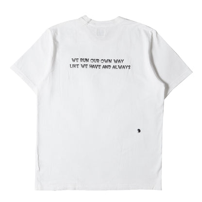 グラフィックプリント クルーネック Tシャツ