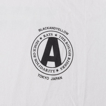 グラフィックプリント クルーネック Tシャツ