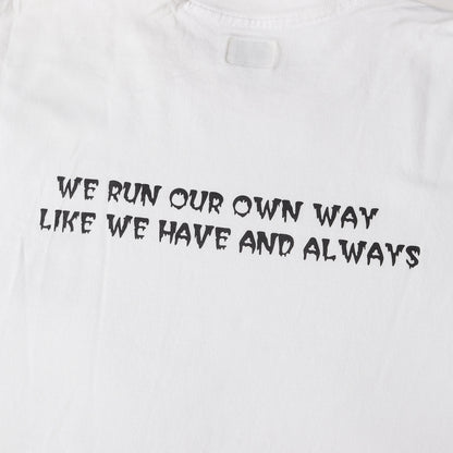グラフィックプリント クルーネック Tシャツ