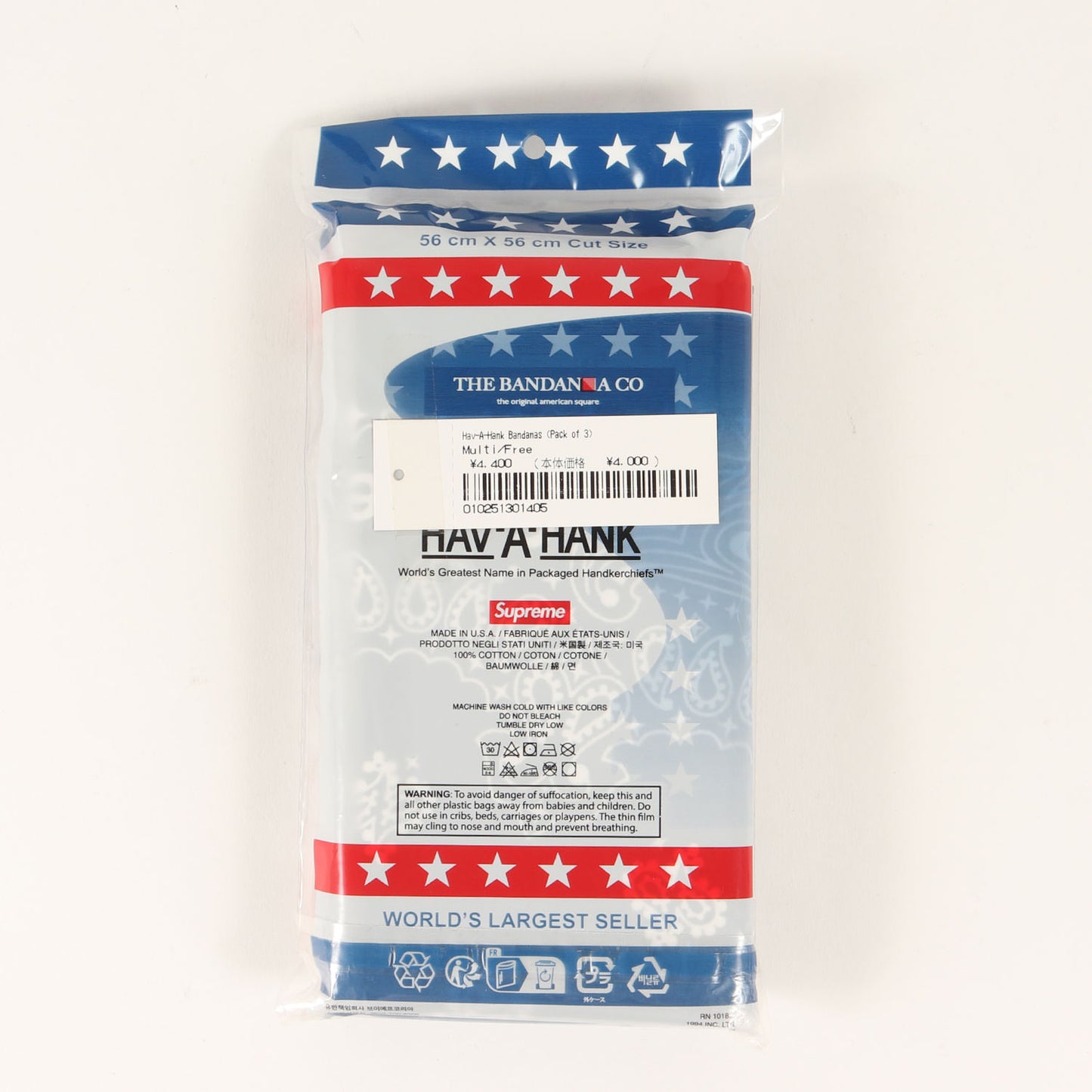 24SS ×Hav-A-Hank バンダナ 3色セット(Bandanas Pack of 3)